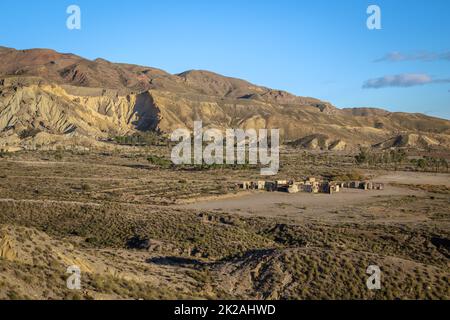 paesaggi delle location del film in andalusia Foto Stock