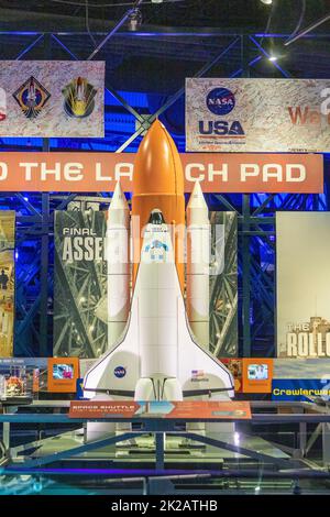 Kennedy Space Center Visitor Complex in Florida. Foto Stock