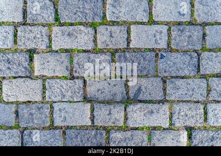 Texture di pietra di pavimentazione per uno sfondo Foto Stock