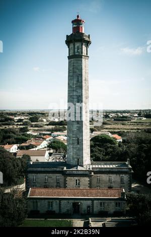 Faro di balene - Phare des baleines - nell'isola di Re Foto Stock