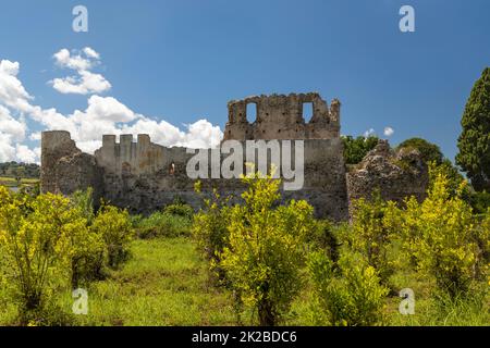 Castello di Bivona, Provincia di Vibo Valentia, Calabria, Italia Foto Stock