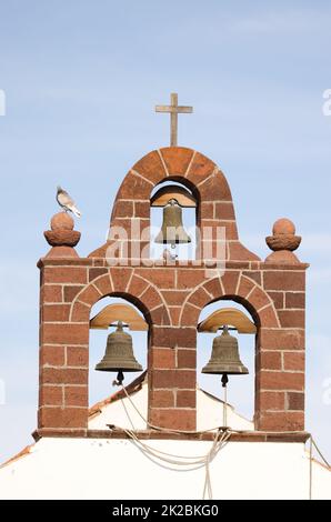 Particolare della chiesa di Nuestra Senora del Carmen. Foto Stock