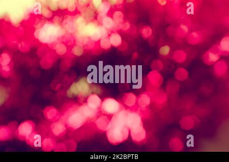 Bokeh rosa Foto Stock