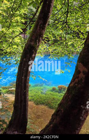 Blaubeuren è una città del Baden-WÃ¼rttemberg Foto Stock