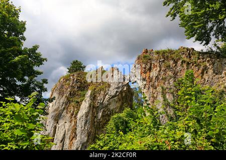 Blaubeuren è una città del Baden-WÃ¼rttemberg Foto Stock