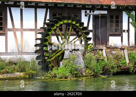 Blaubeuren è una città del Baden-WÃ¼rttemberg Foto Stock