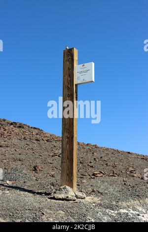 Wanderung zum Berg zwischen Vinamar-Schlucht und dem Vallmelo da la Cal-tal Foto Stock