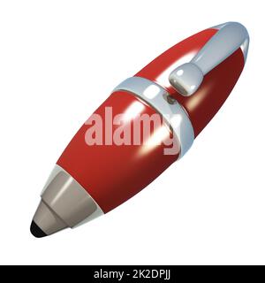 Cute penna cartoon Foto Stock