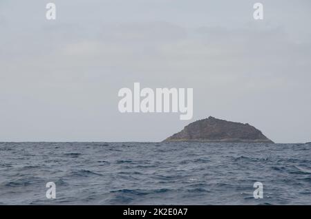 Isolotto di Roque del Oeste. Foto Stock