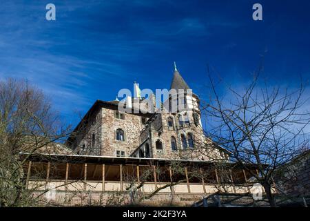 Lo storico Castello di Berlepsch, Witzenhausen, Germania Foto Stock