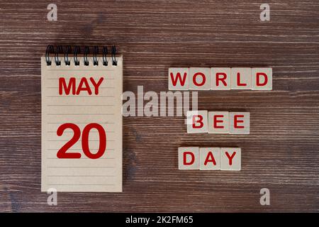 World Bee Day Foto Stock