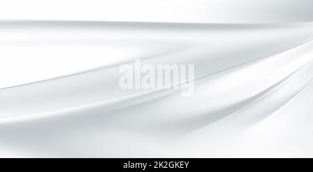 Panoramica Abstract sfondo bianco Foto Stock