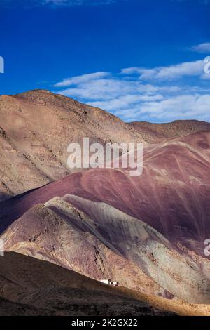 Casa in Himalaya, Ladakh, India Foto Stock