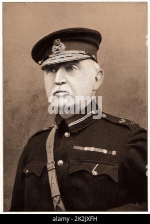 Thomas Lieutenant-General Kelly-Kenny, Comandante della Fanteria britannica a Driefontein. Seconda guerra boera 1899-1902. Foto Stock
