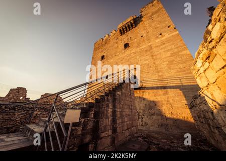 Kolossi, castello medievale. Distretto di Limassol. Cipro Foto Stock