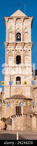 Campanile di Ayious Lazzaro Chiesa, Larnaca, Cipro Foto Stock