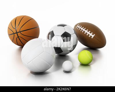 Palla di basket blu isolato su sfondo bianco. rendering 3d di accessori  sportivi per il gioco di squadra Foto stock - Alamy