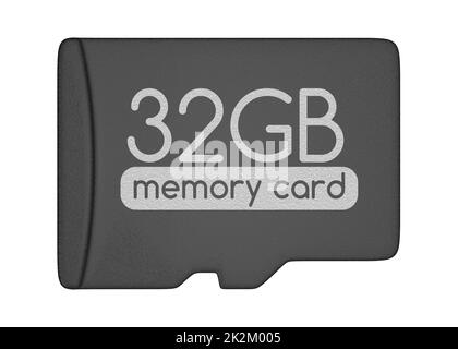 Memory card MicroSD. Foto Stock