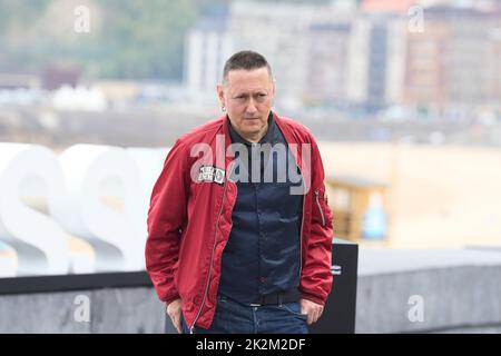 Donostia / San Sebastian. Spagna. 20220923, Fermin Muguruza ha partecipato a 'Black is Beltza II' Photocall durante il 70th San Sebastian International Film Festival al Palazzo Kursaal il 23 settembre 2022 a Donostia / San Sebastian, Spagna Foto Stock