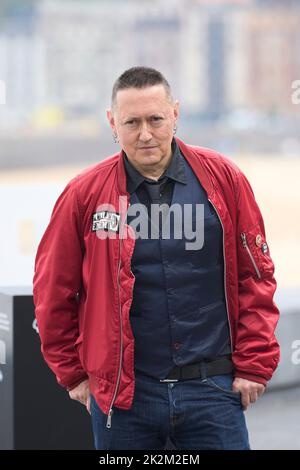 Donostia / San Sebastian. Spagna. 20220923, Fermin Muguruza ha partecipato a 'Black is Beltza II' Photocall durante il 70th San Sebastian International Film Festival al Palazzo Kursaal il 23 settembre 2022 a Donostia / San Sebastian, Spagna Foto Stock