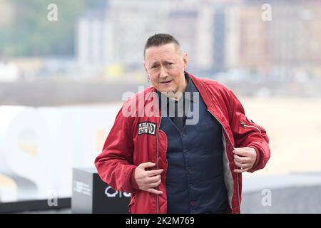 23 settembre 2022, Madrid, Madrid, Spagna: Fermin Muguruza ha partecipato a 'Black is Beltza II' Photocall durante il 70th° Festival Internazionale del Film di San Sebastian a Kursaal Palace il 23 settembre 2022 a Donostia / San Sebastian, Spagna (Credit Image: © Jack Abuin/ZUMA Press Wire) Foto Stock