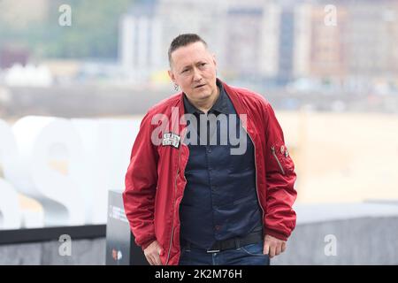 23 settembre 2022, Madrid, Madrid, Spagna: Fermin Muguruza ha partecipato a 'Black is Beltza II' Photocall durante il 70th° Festival Internazionale del Film di San Sebastian a Kursaal Palace il 23 settembre 2022 a Donostia / San Sebastian, Spagna (Credit Image: © Jack Abuin/ZUMA Press Wire) Foto Stock