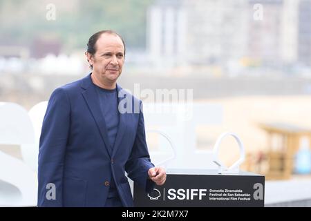 Donostia / San Sebastian. Spagna. 20220923, Luis Callejo ha partecipato 'Apagon' Photocall durante 70th San Sebastian International Film Festival al Kursaal Palace il 23 settembre 2022 a Donostia / San Sebastian, SpainDonostia / San Sebastian. Spagna. 20220923, Foto Stock