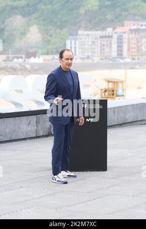 Donostia / San Sebastian. Spagna. 20220923, Luis Callejo ha partecipato 'Apagon' Photocall durante 70th San Sebastian International Film Festival al Kursaal Palace il 23 settembre 2022 a Donostia / San Sebastian, SpainDonostia / San Sebastian. Spagna. 20220923, Foto Stock