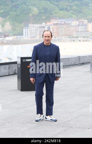 Donostia / San Sebastian. Spagna. 20220923, Luis Callejo ha partecipato 'Apagon' Photocall durante 70th San Sebastian International Film Festival al Kursaal Palace il 23 settembre 2022 a Donostia / San Sebastian, SpainDonostia / San Sebastian. Spagna. 20220923, Foto Stock