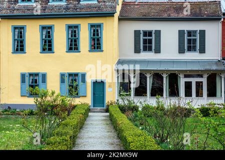 Schillers Gartenhaus und Schiller-Museum Foto Stock