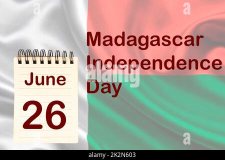 Madagascar Independence Day Foto Stock