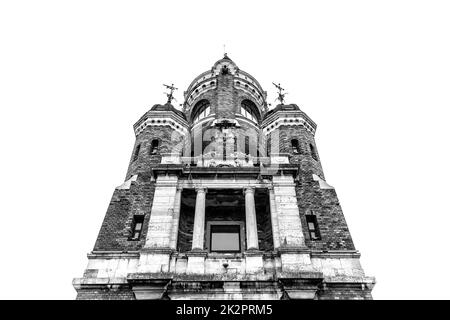 Gardos Tower o Millennium Tower, conosciuta anche come Kula Sibinjanin Janka. Zemun. Belgrado, Serbia Foto Stock