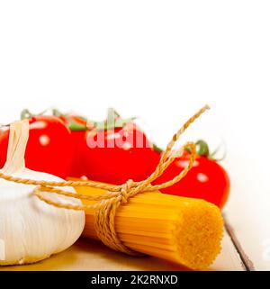 Base di italiano ingredienti per la pasta Foto Stock