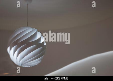 Bella luce retrò lampada decorazione incandescente Foto Stock