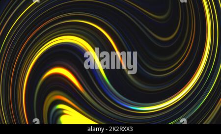 Linee curve Foto Stock