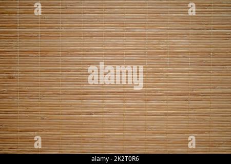 Tessitura Bamboo texture sfondo in colore naturale Foto Stock