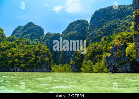 Ko Raya Ring, Takua Thung, Ao Phang-nga Parco Nazionale, Thailandia Foto Stock