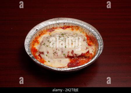 Autentica lasagna italiana Foto Stock