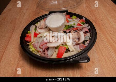 Deliziosa insalata dello chef Foto Stock