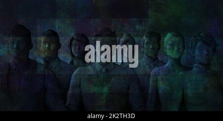 La rivoluzione industriale Foto Stock