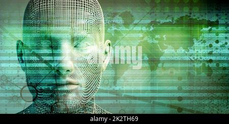 La rivoluzione industriale Foto Stock