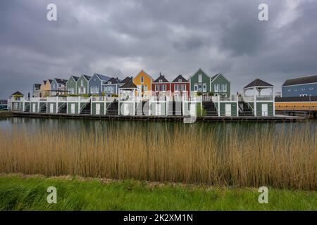 Moderna architettura residenziale a Houten, nei Paesi Bassi Foto Stock