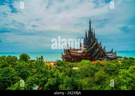 Verità Sanctuari OOB (Thailandia Provincia di Cheongburi) Foto Stock