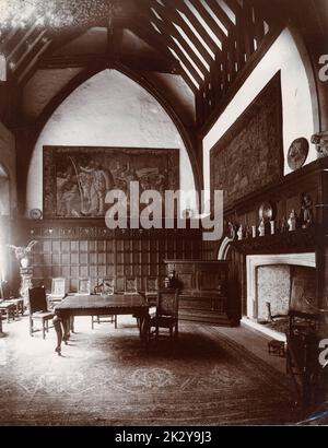 Case e giardini del Kent di Charles Essenhigh Corke. Tra cui il Castello di Hever, il Mote di Ightham, il Penshurst Place e la Knole House. Foto Stock