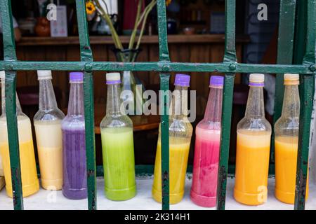 Chicha de Maiz è una bevanda alcolica a base di mais popolare in Colombia Foto Stock