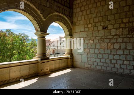 Vista interna del Tempio di Santo Domingo, Oaxaca, Messico Foto Stock