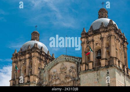 Chiesa di Santo Domingo, Oaxaca, Messico Foto Stock