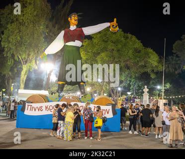 2022 Festival del vino di Limassol, Giardino Municipale di Limassol, Cipro. Foto Stock