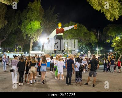 2022 Festival del vino di Limassol, Giardino Municipale di Limassol, Cipro. Foto Stock