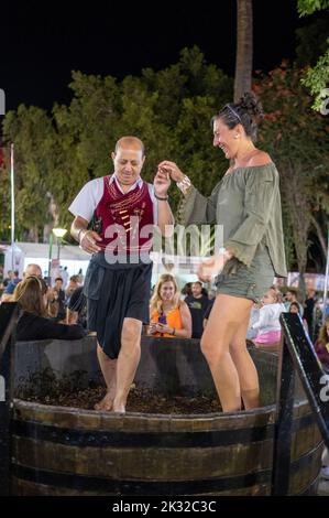 2022 Festival del vino di Limassol, Giardino Municipale di Limassol, Cipro. Foto Stock